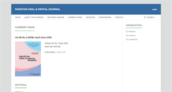 Desktop Screenshot of podj.com.pk